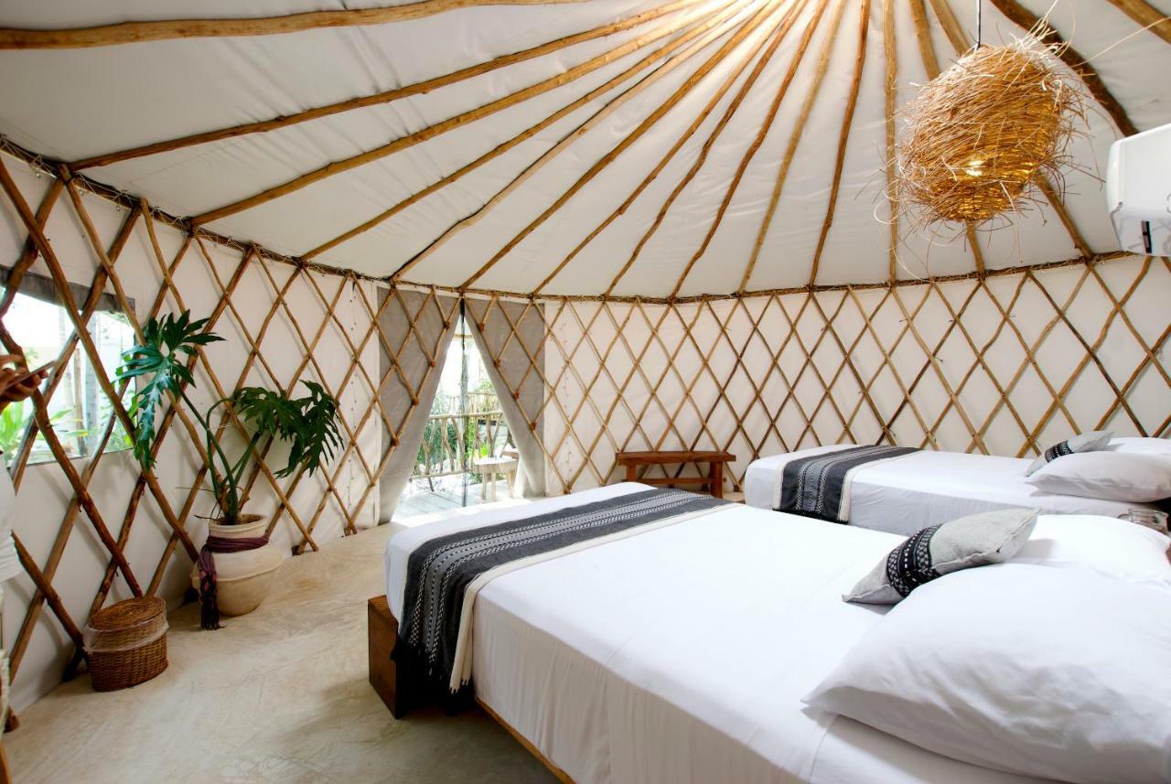 Апартаменты Huaya Camp Плая-дель-Кармен Экстерьер фото