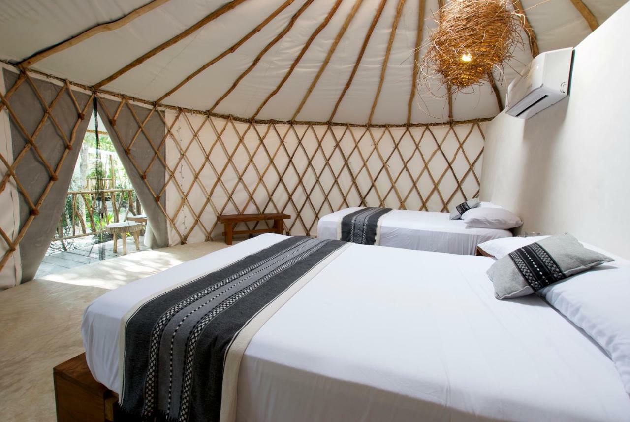 Апартаменты Huaya Camp Плая-дель-Кармен Экстерьер фото